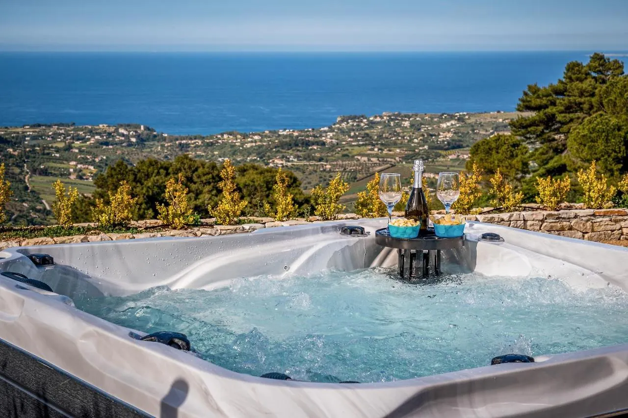 Villa Stone Walls With Jacuzzi Castellammare del Golfo Italy